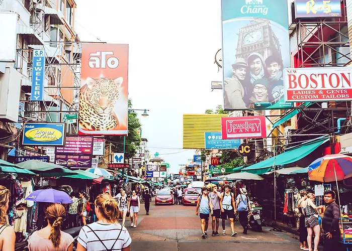Go Khaosan โก ตรอกข้าวสาร Lägenhet Bangkok